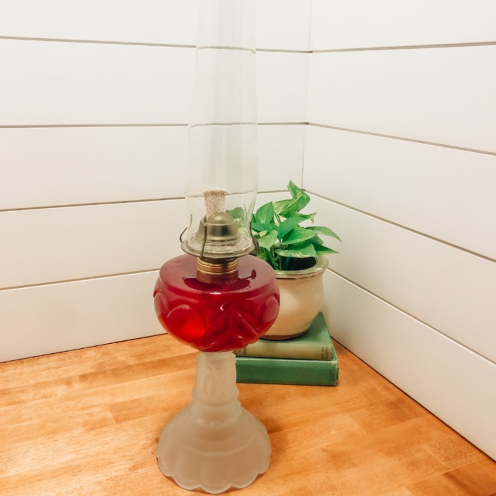 PA Risdon Danbury CT Eagle Kerosene Oil Lamp